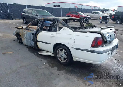 2001 Chevrolet Impala Ls из США, поврежденный, VIN 2G1WH55K819267817